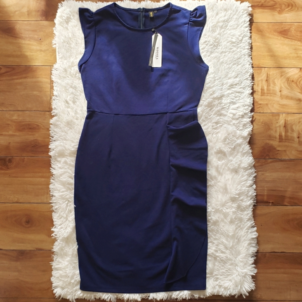 NWT blue Seath Pencil dress